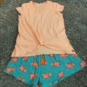 Matilda Jane top and shorts XL